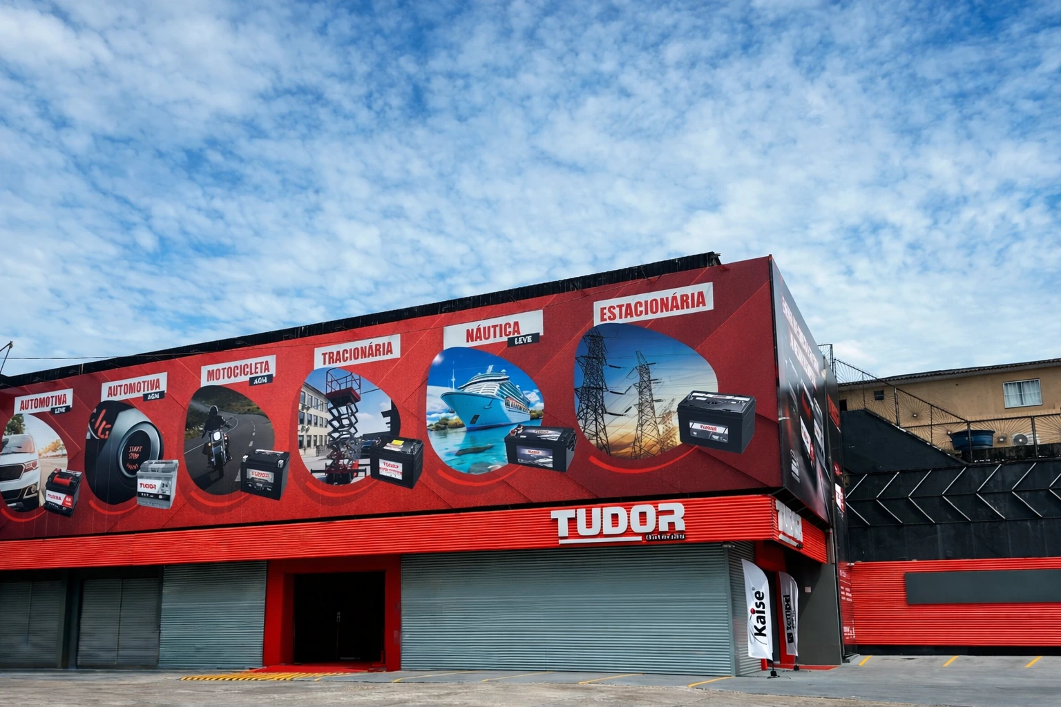 Fachada da Tudor